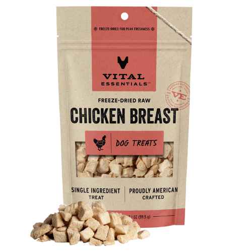 ve chicken breast chicken breast, vital essentials, treats, freeze dried, topper