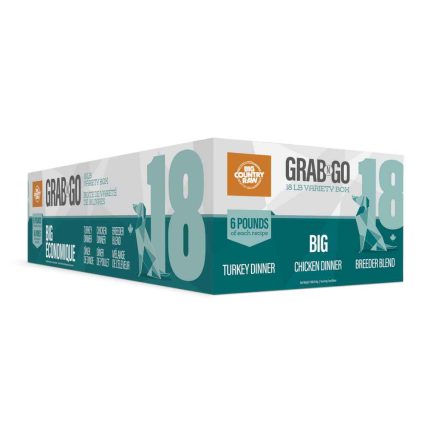 BCR DINNER, BIG COUNTRY RAW, RAW, DINNER, COMPLETE, GRAB N' GO, GNG, BULK