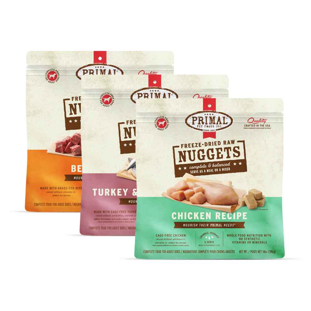 Primal FD Nugget Dog Food Cover Primal FD Nugget Dog Food, Freeze Dried, Primal