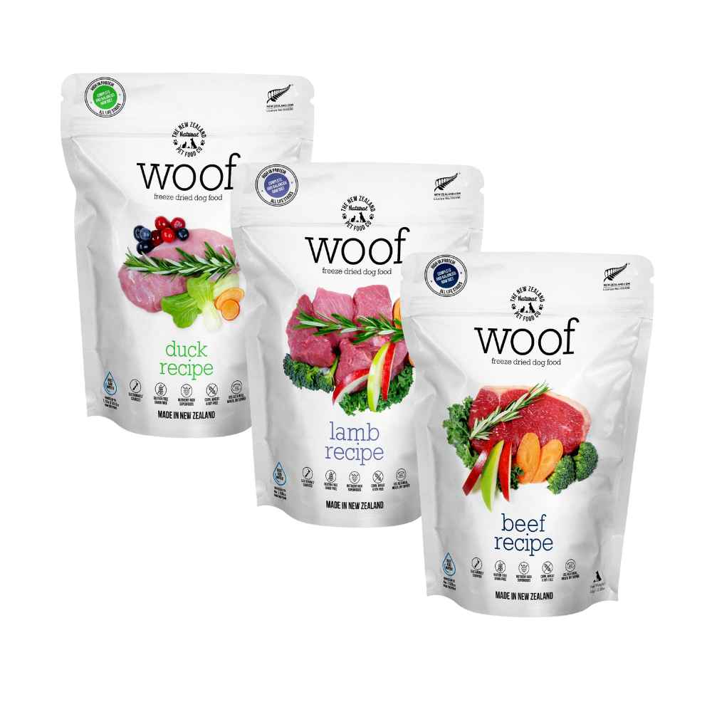 New Zealand Natural Woof Cover New Zealand Natural Woof, Treat, Freeze Dried