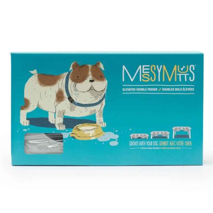 Messy Mutts, Bowl, Lid, Travel, Food Prep, Preparation, Grow with me, Raised Bowl, Elevated, Puppy