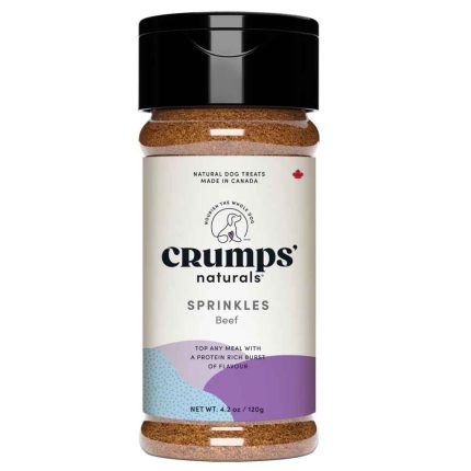 Crumps beef liver sprinkles, topper, crumps, beef, beef liver, treat