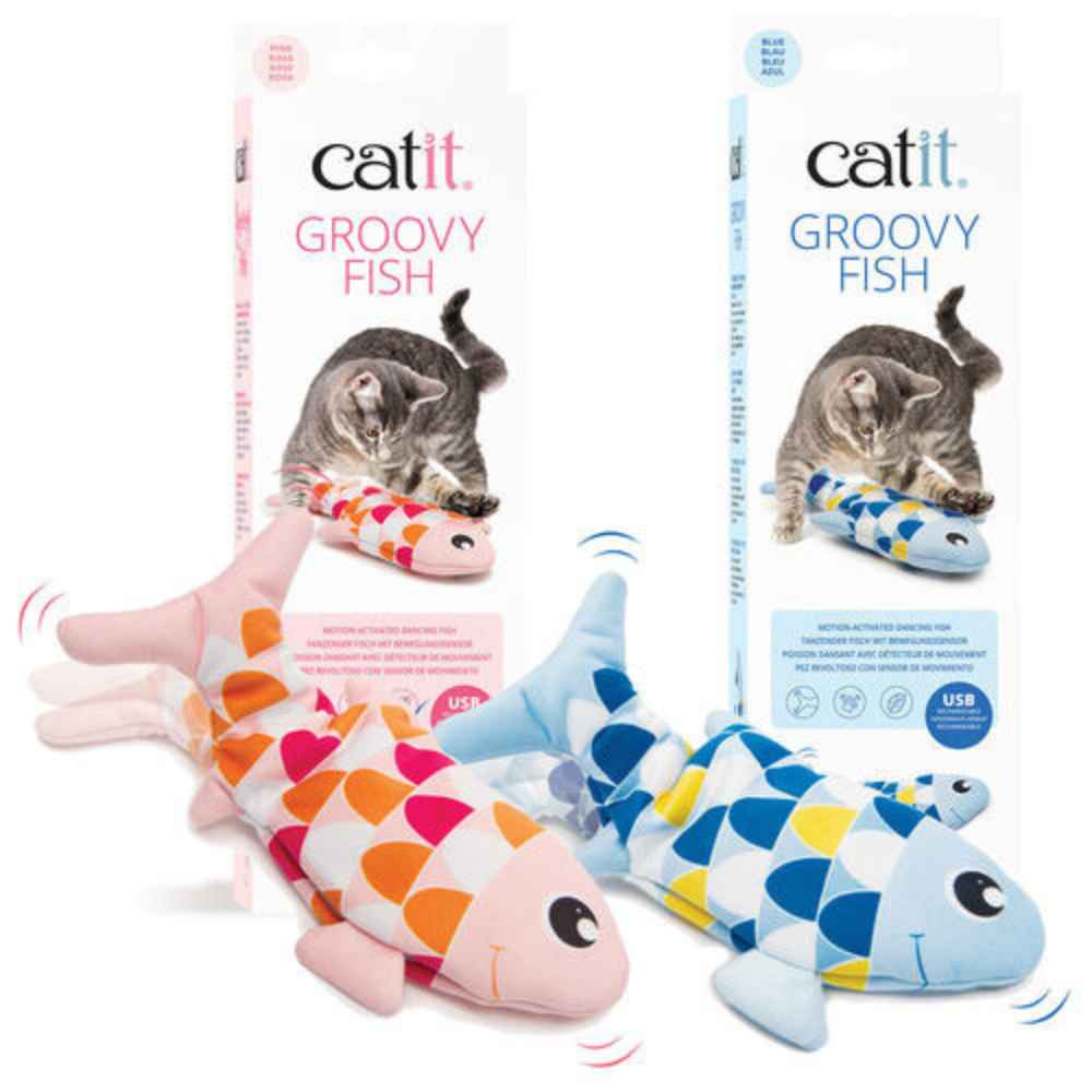 Catit Groovy Fish Catit Groovy Fish, Catit, Groovy Fish, Interactive, Cat Toy, Cat