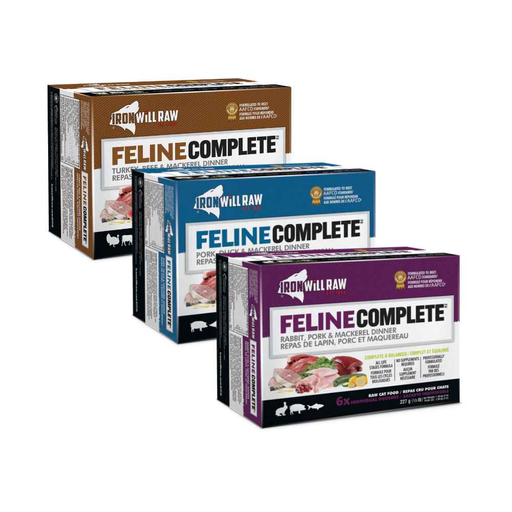 Iron Will Raw Feline Complete Iron Will Raw, Iron Will Raw, IWR, Raw, Raw Food, Cat, Feline Complete, Feline