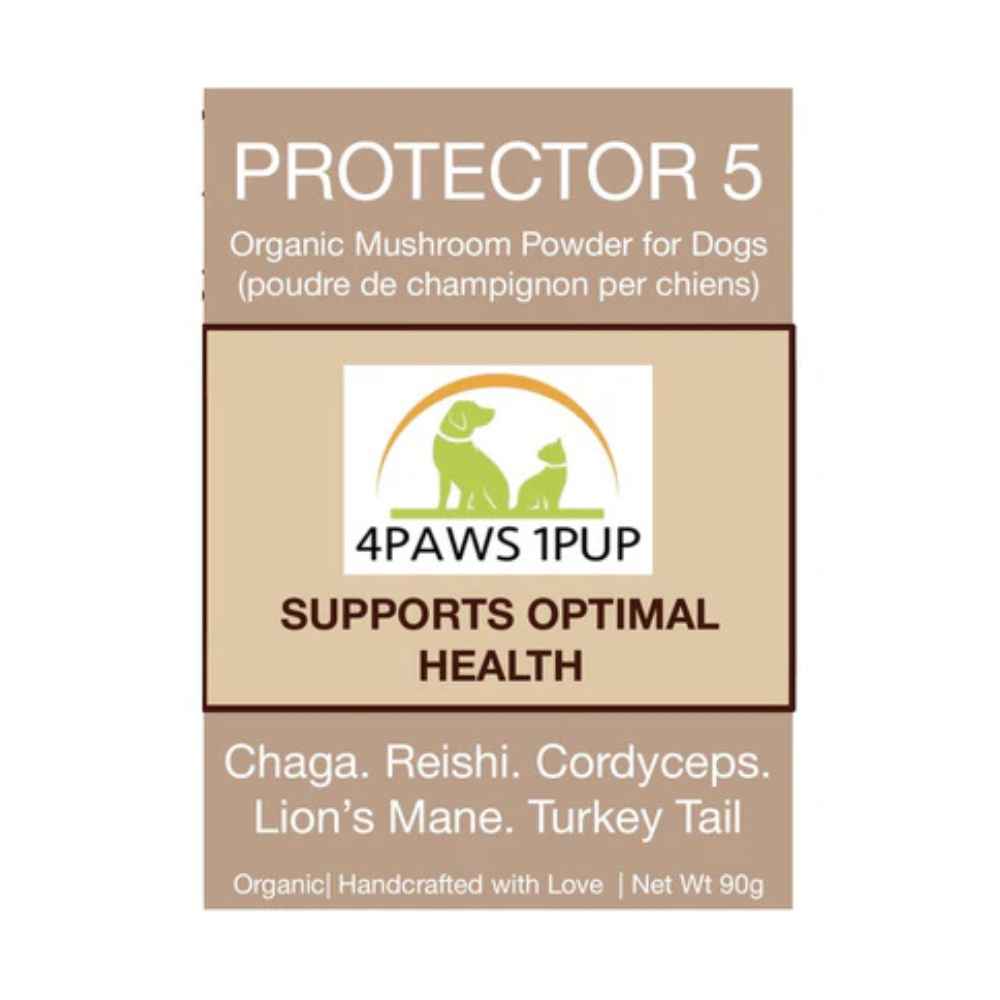 4Paws 1Pup Protector 5 Mushroom Powder 4Paws 1Pup, Protector 5, Mushroom powder, Supplement