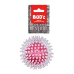 BudZ Rubber Transparent Spike Ball Fuschia