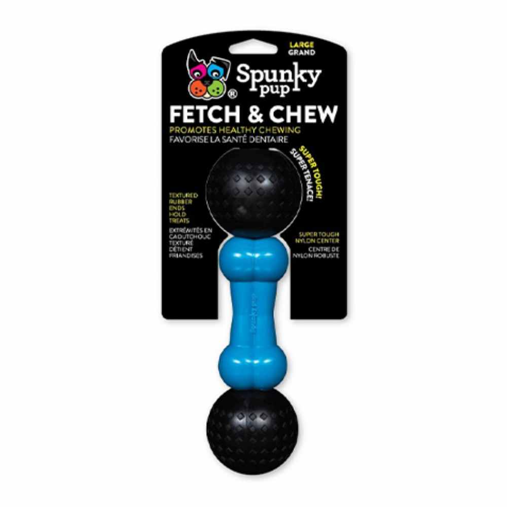 Spunky Pup Fetch & Chew Bone Spunky Pup Fetch & Chew Bone Dog Toy - Image 1