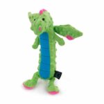 goDog Checkers Skinny Dragons Dog Toy