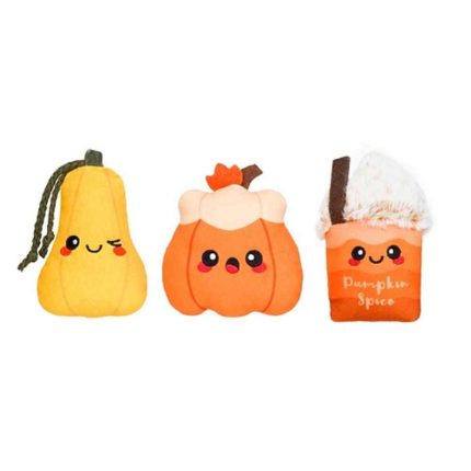 Hugsmart Fuzzy Friendz Autumn Tailz Pumpkin Play 3pk