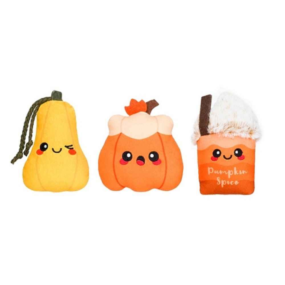 Hugsmart Pumpkin 3 pk Hugsmart Fuzzy Friendz Autumn Tailz Pumpkin Play 3pk