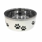 IndiePets Double Wall Insulated Bowl Buttermilk