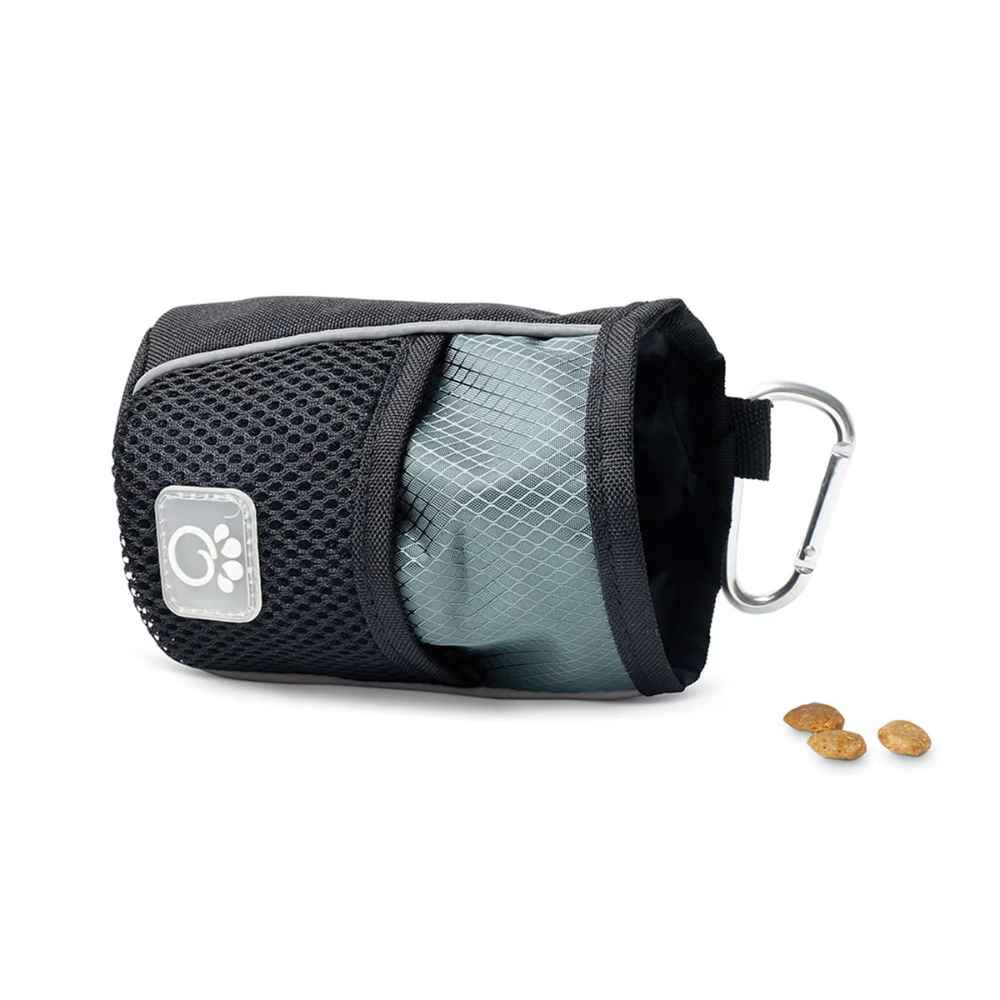 GF Treat Bag GF Pet Treat Bag for dogs in grey. great for storing training treats nearby when training