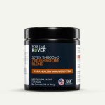 Four Leaf Rover Seven Shrooms, Four Leaf Rover, Mushroom, Antioxidant, Immune, Reishi, Cordyceps, Maitake, Shiitake, Phellinus, Chaga, Turkey Tail