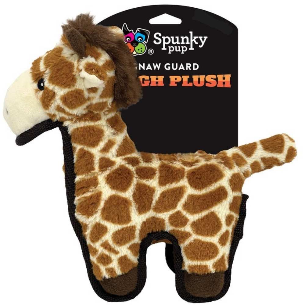 Spunky Pup Giraffe Spunky Pup Giraffe Durable triple-layered, double-stitched Squaker