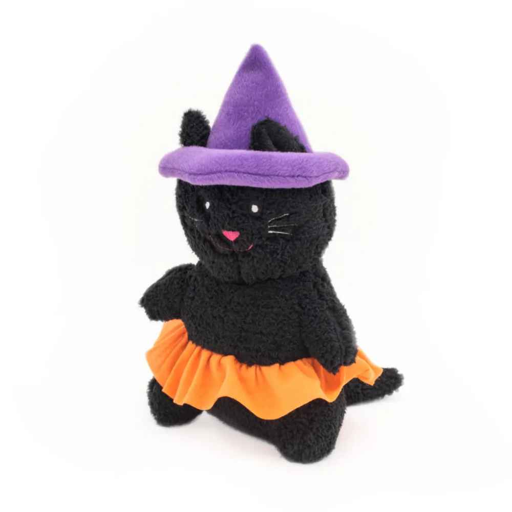 Zippy Paws Halloween Cat Zippy Paws Halloween Cat, Zippy Paws, Plush, Squeaky, Halloween, Halloween Toy