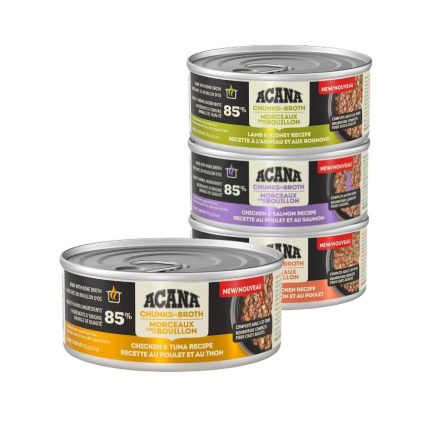 Acana Cat Chunks in Broth, Wet Food, Chunks in Broth, Broth, Cat, Cat Food, Acana, Champion Pet Foods