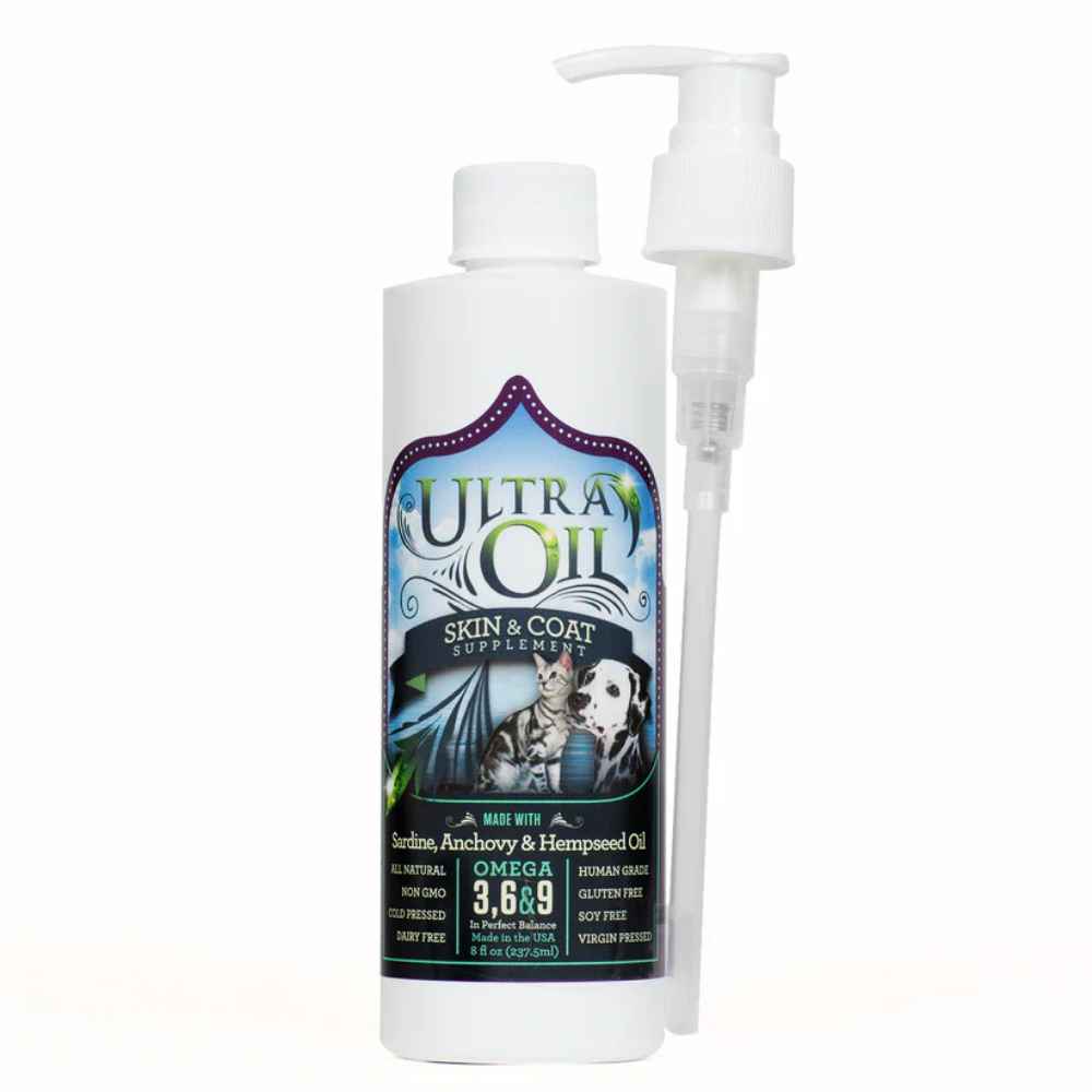 Ultra Oil Skin & Coat Ultra Oil Skin & Coat, Ultra Oil, Skin, Coat, Omega-3, Omega-6, Omega-9, Omega, Fish, Hemp, Itchy, Supplement