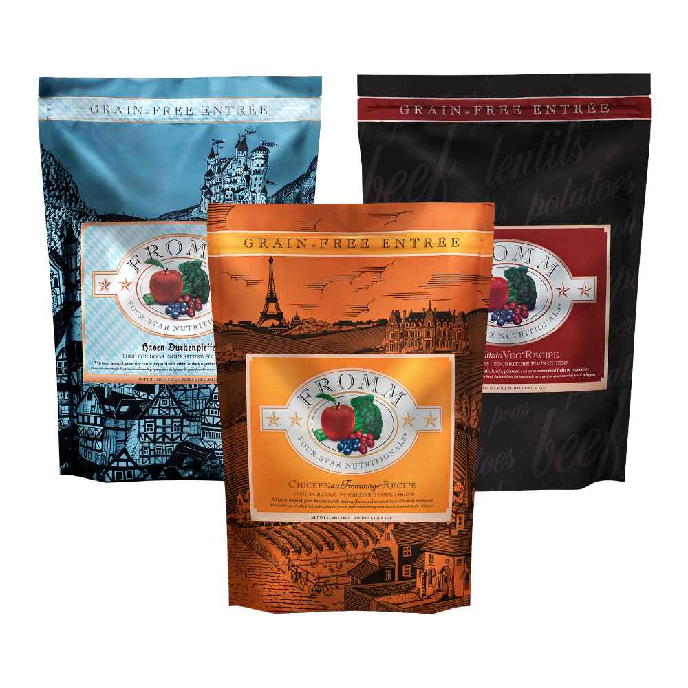 Fromm Four-Star GF Cover Fromm Four-Star, Fromm, Four-Star, Dry Food, Dry, Dry Dog Food, Grain Free
