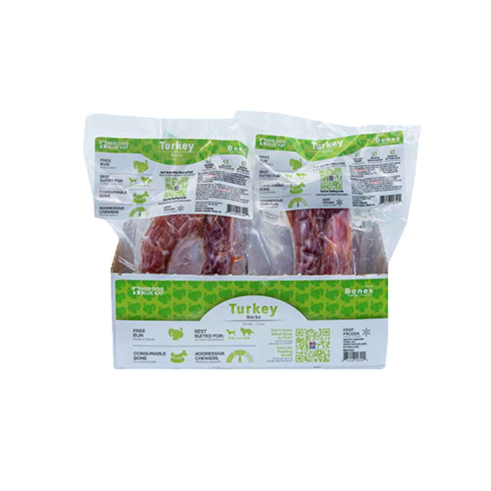RDBK Turkey Necks RDBK Turkey Necks, Red Dog Blue Kat, Turkey, Turkey Necks, Neck, Meal Replacement Bone, Chew, Bone, Frozen Bone