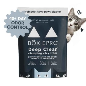 Boxie Cat Deep Clean Litter , Boxie Cat, Cat, Litter, Clay, Bentonite Clay, Clay Litter