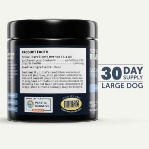 Four Leaf Rover Probiotic Yeast, Yeast, Probiotic, FLR, Four Leaf Rover, Dog, Dog Probiotic, Digestive Care, Digestive, Digest