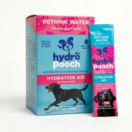Hydropooch Hydration Aid, Hydration, Electrolyte, Hydropooch, Mix, Rehydration, Summer, Heat, Electrolyte Mix, Daily Hydration, Picky Drinkers, Topper